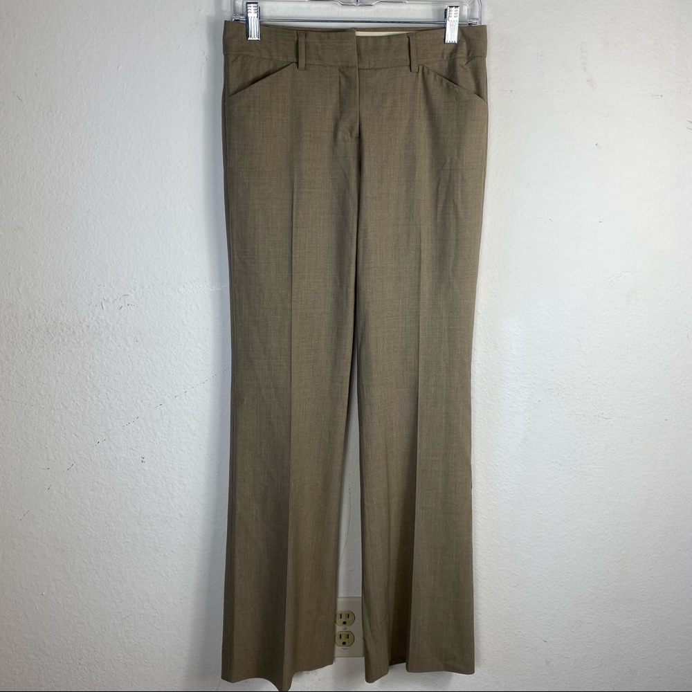 THEORY Camel Dress Pants Trousers Straight Leg